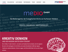 Tablet Screenshot of medio.de